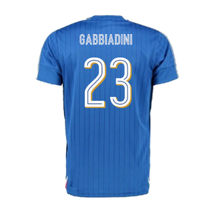 Italy 2016-17 Home Shirt (L) (Excellent) (Gabbiadini 23)_1