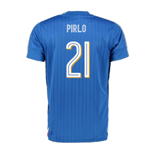 Italy 2016-17 Home Shirt (L) (Excellent) (Pirlo 21)_1