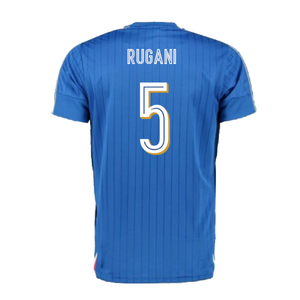 Italy 2016-17 Home Shirt (M) (Excellent) (Rugani 5)_1