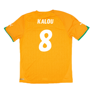 Ivory Coast 2010-11 Home Shirt (Very Good) (KALOU 8)_1