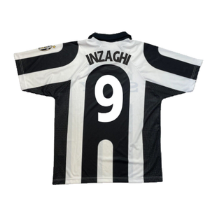 Juventus 1997-98 Home Shirt (S) (Excellent) (Inzaghi 9)_1