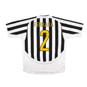 Juventus 2003-04 Home Shirt (XXL) (Excellent) (Ferrara 2)_1