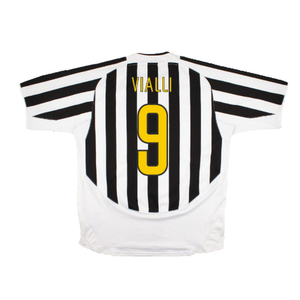 Juventus 2003/2004 Home Shirt (Excellent) (Vialli 9)_1