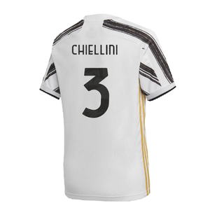 Juventus 2020-21 Home Shirt (L) (CHIELLINI 3) (Excellent)_1