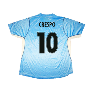 Lazio 2001-02 Home Shirt (Very Good) (Crespo 10)_1