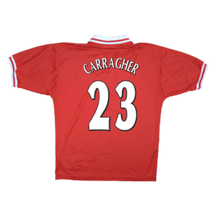 Liverpool 1996-98 Home Shirt (Good) (CARRAGHER 23)_1