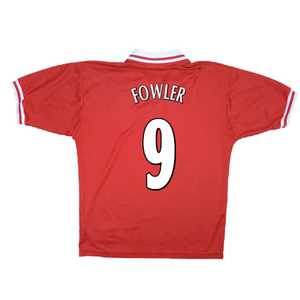 Liverpool 1996-98 Home Shirt (XL) (Excellent) (FOWLER 9)_1