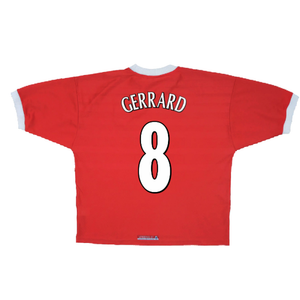 Liverpool 1998-00 Home Shirt (L) (Excellent) (GERRARD 8)_1