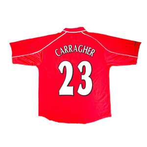 Liverpool 2000-02 Home Shirt (XXL) (Excellent) (CARRAGHER 23)_1