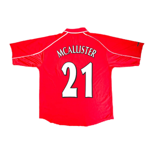 Liverpool 2000-02 Home Shirt (XXL) (Excellent) (McAllister 21)_1