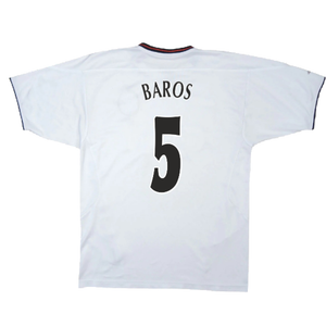 Liverpool 2003-2005 Away Shirt (Excellent) (Baros 5)_1