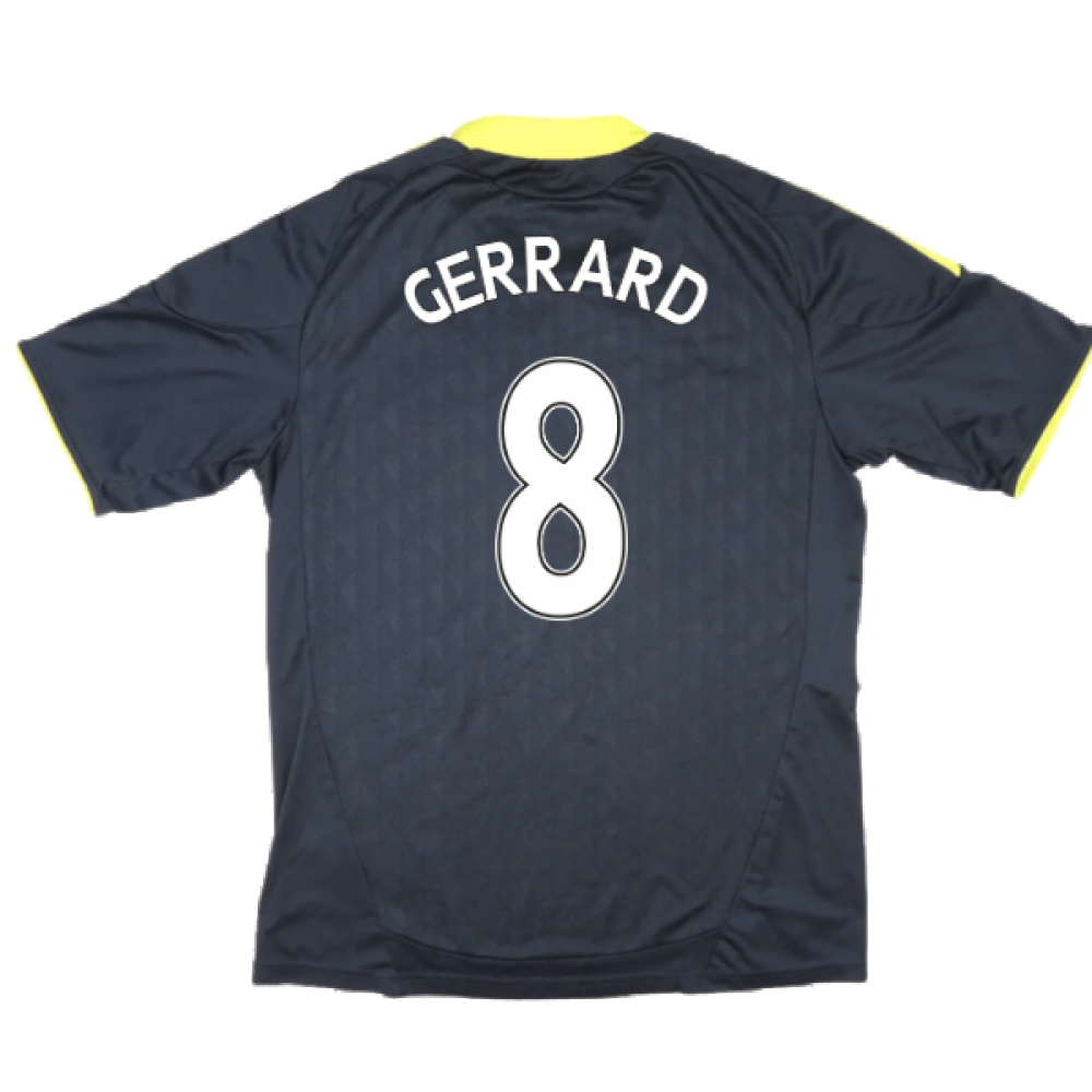 Liverpool 2010-11 Third Shirt (S) (Very Good) (GERRARD 8)_1