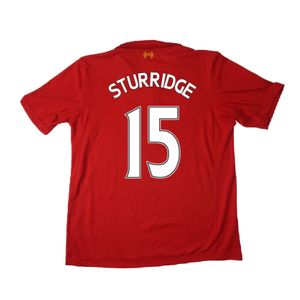 Liverpool 2012-13 Home Shirt (Small) (Very Good) (Sturridge 15)_1