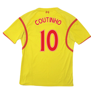 Liverpool 2014-15 Away Shirt (Very Good) (COUTINHO 10)_1