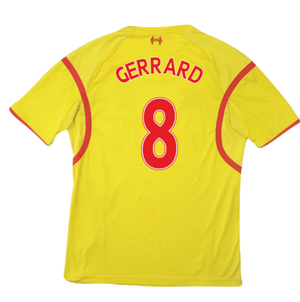 Liverpool 2014-15 Away Shirt (XXL) (Good) (GERRARD 8)_1