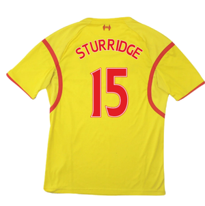 Liverpool 2014-15 Away Shirt (M) (Excellent) (STURRIDGE 15)_1