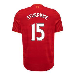 Liverpool 2016-17 Home Shirt (L) (Excellent) (Sturridge 15)_1