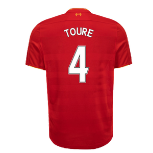 Liverpool 2016-17 Home Shirt (Very Good) (Toure 4)_1