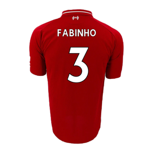 Liverpool 2018-19 Home Shirt (Excellent) (Fabinho 3)_1