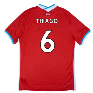 Liverpool 2020-21 Home Shirt (Mint) (THIAGO 6)_1