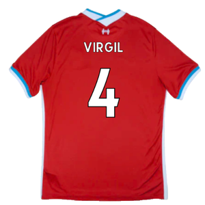 Liverpool 2020-21 Home Shirt (S) (Mint) (VIRGIL 4)_1