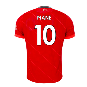 Liverpool 2021-2022 Vapor Home Shirt (Excellent) (MANE 10)_1