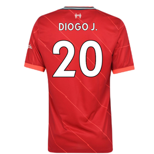 Liverpool 2021-22 Home Shirt (L) (Very Good) (DIOGO J. 20)_1