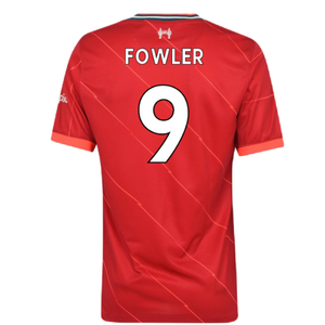 Liverpool 2021-22 Home Shirt (L) (Very Good) (FOWLER 9)_1