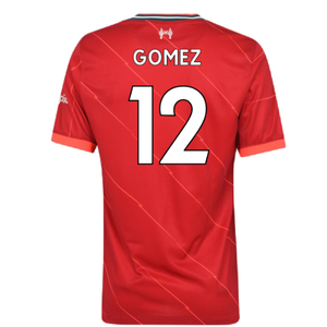 Liverpool 2021-22 Home Shirt (L)  (GOMEZ 12) (Excellent)_1