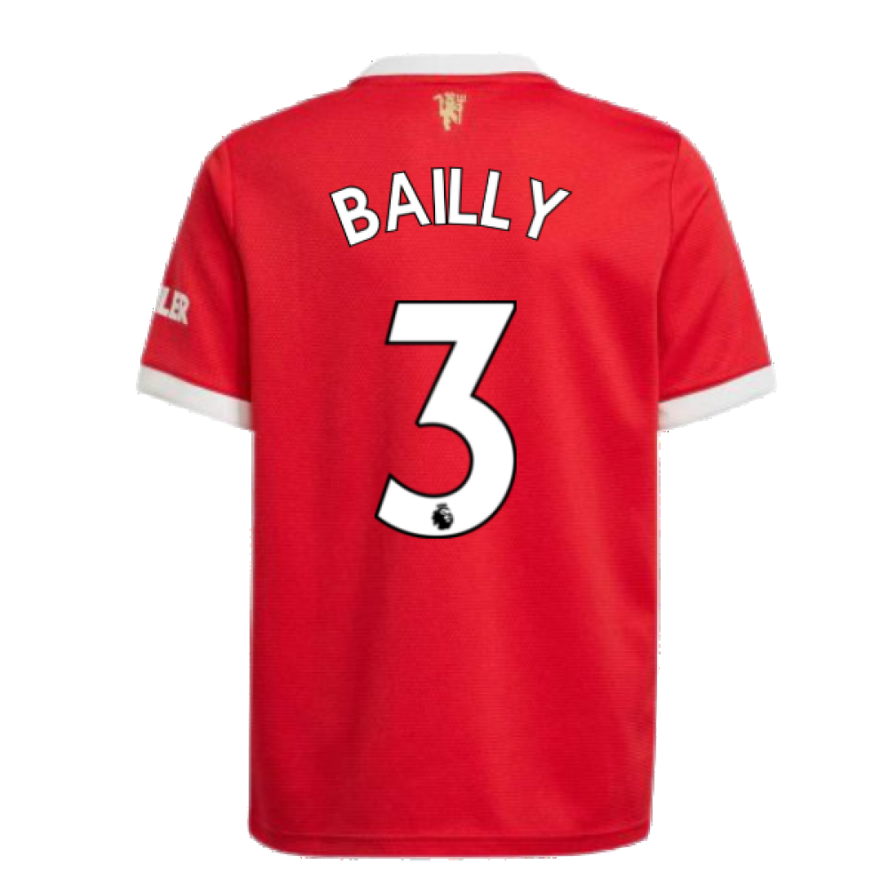 Man Utd 2021-2022 Home Shirt (Kids) (BAILLY 3)_2