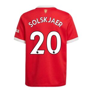 Man Utd 2021-2022 Home Shirt (Kids) (SOLSKJAER 20)_2