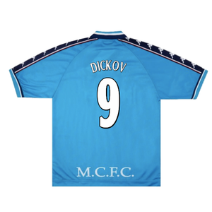 Manchester City 1997-99 Home Shirt (M) (Excellent) (DICKOV 9)_1