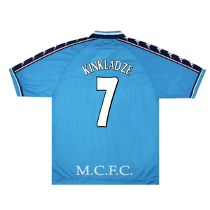 Manchester City 1997-99 Home Shirt (XL) (Excellent) (Kinkladze 7)_1