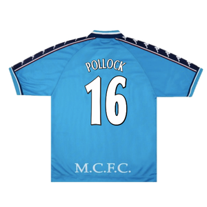 Manchester City 1997-99 Home Shirt (M) (Excellent) (Pollock 16)_1