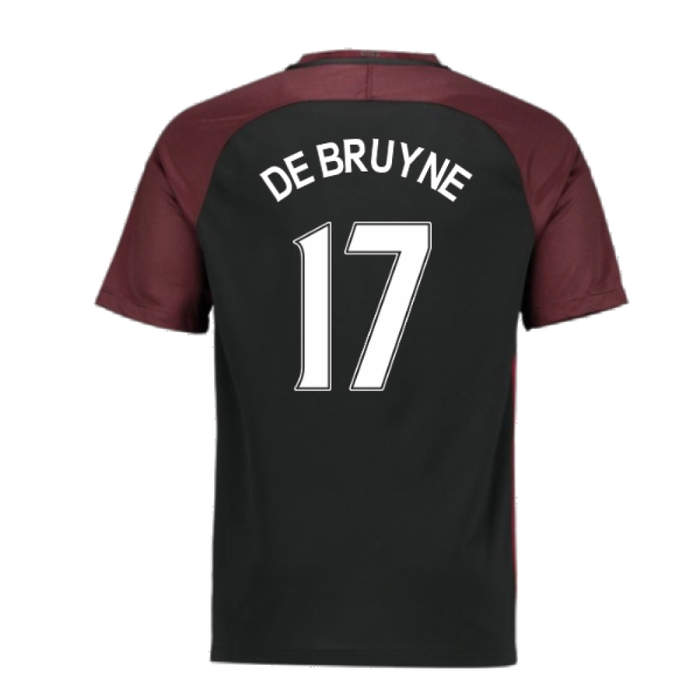 Manchester City 2016-17 Away Shirt (XLB) (Mint) (De Bruyne 17)