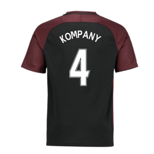 Manchester City 2016-17 Away Shirt (XXL) (Excellent) (Kompany 4)_1