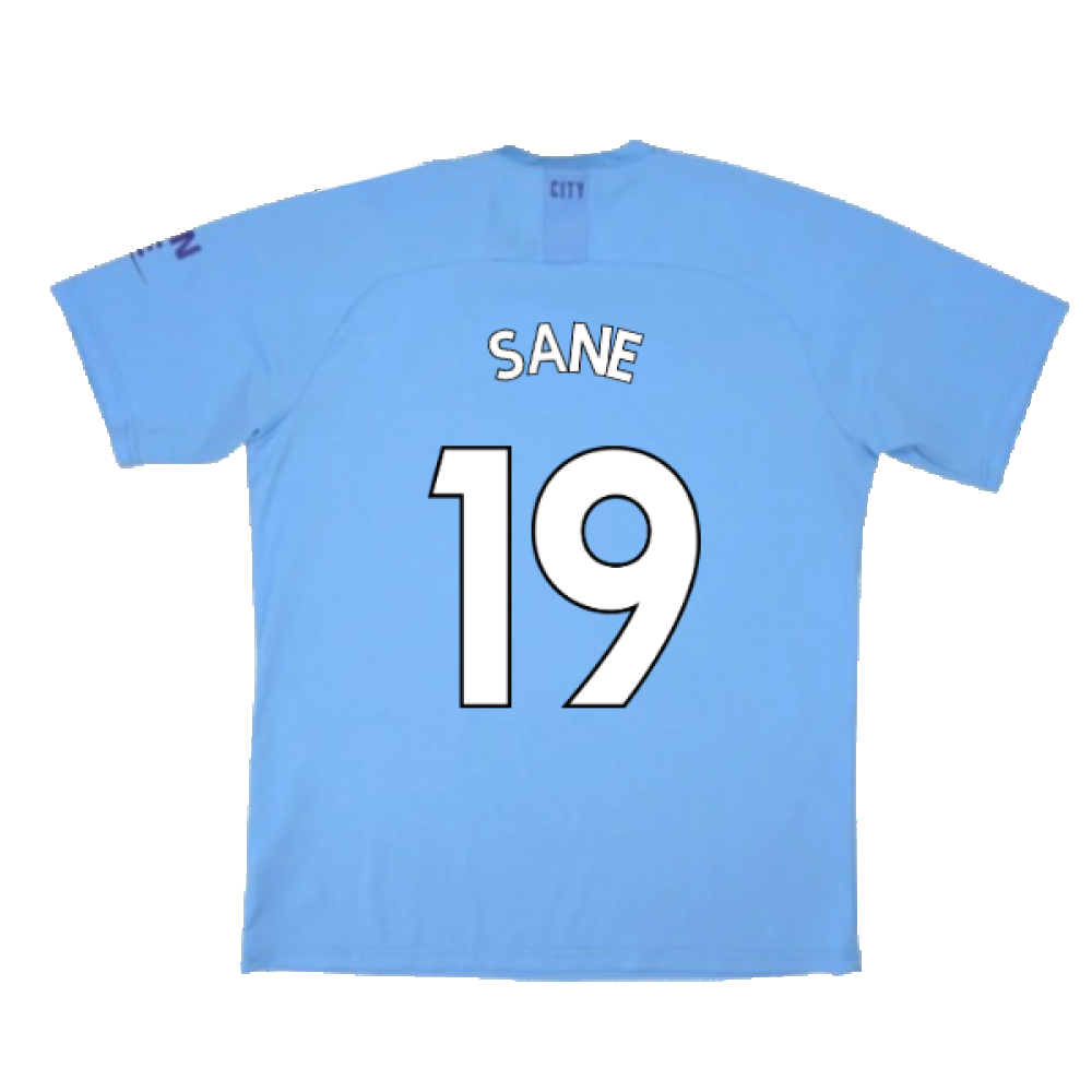 Manchester City 2019-20 Home Shirt (Excellent) (Sane 19)_1
