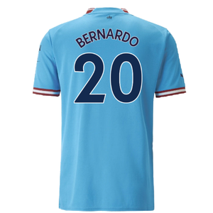 Manchester City 2022-23 Home Shirt (M) (Excellent) (Bernardo 20)_1