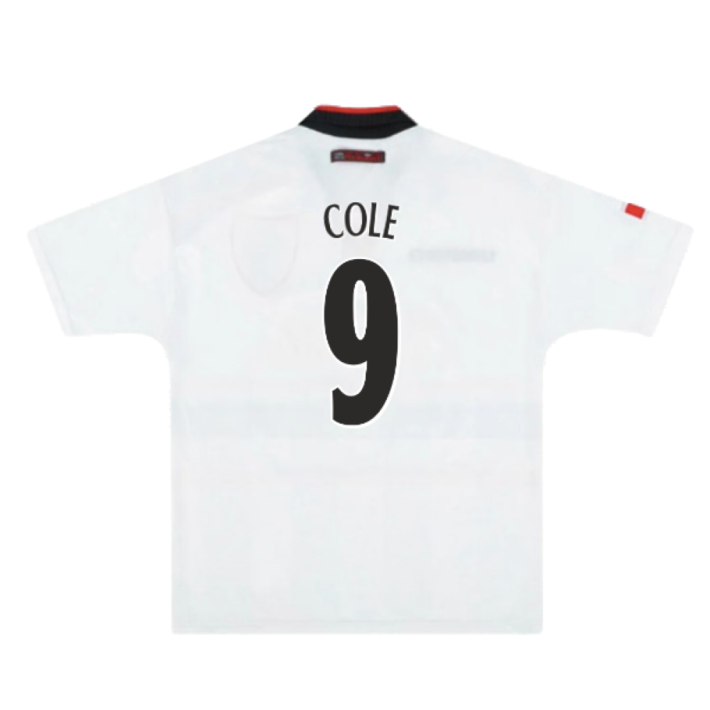 Manchester United 1997-98 Away Shirt (M) (Excellent) (Cole 9)_1