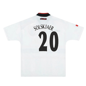 Manchester United 1997-99 Away Shirt (XXL) (Excellent) (Solskjaer 20)_1