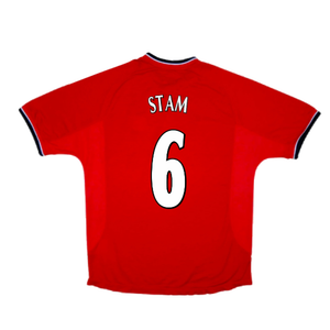 Manchester United 2000-02 Home Shirt (S) (Very Good) (Stam 6)_1