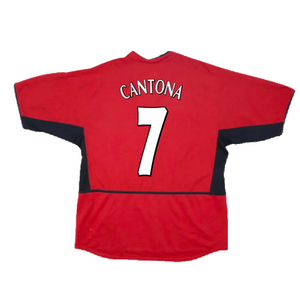 Manchester United 2002-04 Home Shirt (XXL) (Fair) (Cantona 7)_1