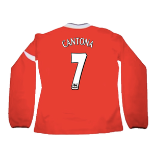 Manchester United 2004-06 Home L/S Shirt (XL) (Very Good) (CANTONA 7)_1