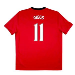 Manchester United 2009-10 Home Shirt (Excellent) (Giggs 11)_1