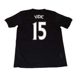 Manchester United 2010-11 Third Shirt (Excellent) (Vidic 15)_1