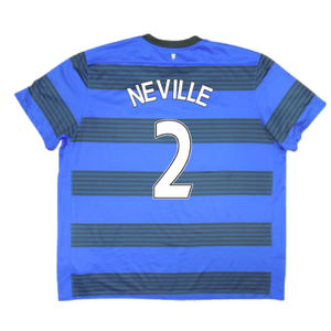 Manchester United 2011-12 Away Shirt (Very Good) (NEVILLE 2)_1