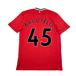 Manchester United 2011-12 Home Shirt (XL) (Balotelli 45) (Excellent)_1