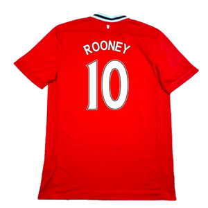 Manchester United 2011-12 Home Shirt (Very Good) (Rooney 10)_1