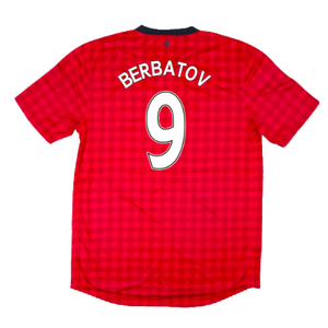 Manchester United 2012-13 Home Shirt (Good) (Berbatov 9)_1