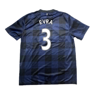 Manchester United 2013-14 Away Shirt (Excellent) (Evra 3)_1